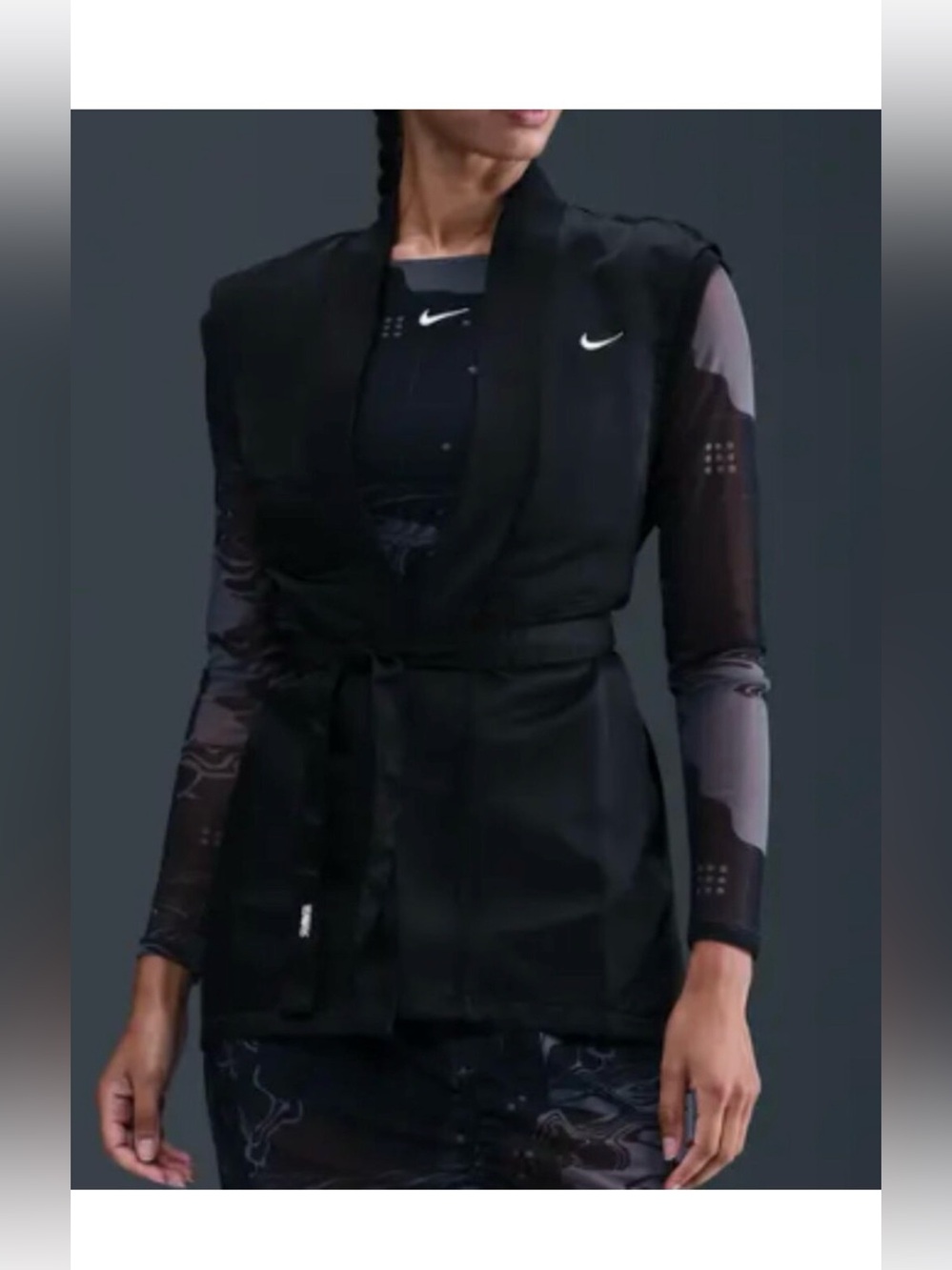 NWT Nike Serena Williams Crew Wrap Jacket